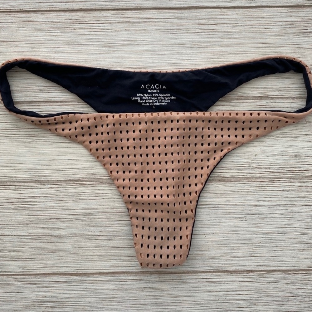 ACACIA Swimwear Mesh Top & Bottom